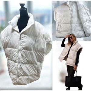 🔥 UGG Reversible Winter Snow Insulated Oversized Puffer Vest Size L